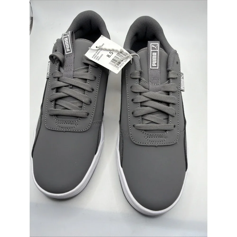 PUMA Men's Size 10.5 Gray Skate Sneaker. ‎ Authentic And New